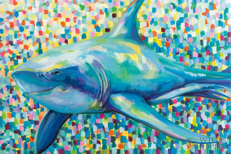 Reproduction of Chatham Shark by Jeanette Vertentes - Wall Decor Art