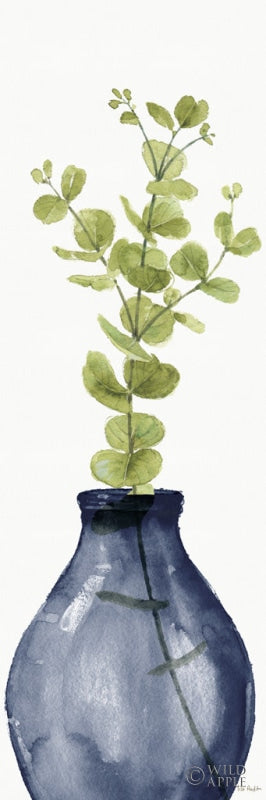 Reproduction of Mixed Greenery II Navy by Lisa Audit - Wall Decor Art