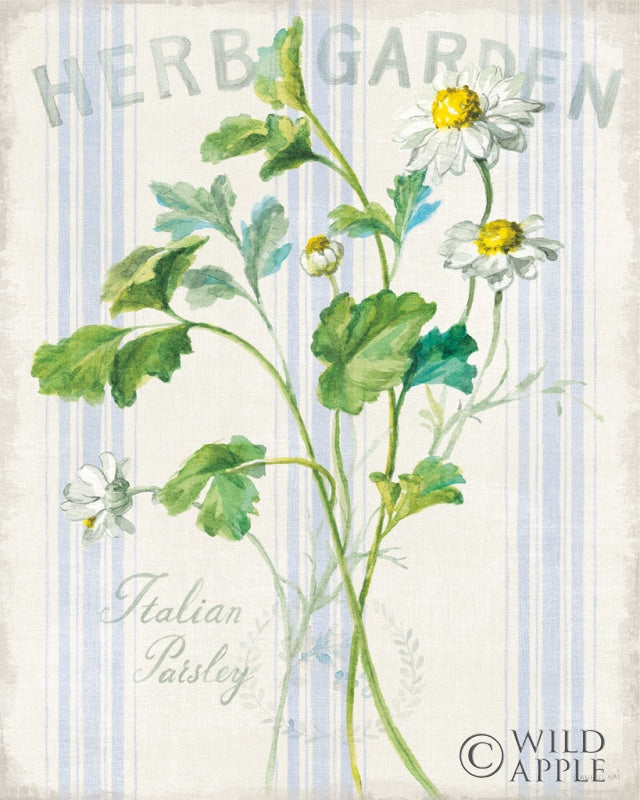 Reproduction of Floursack Herbs II by Danhui Nai - Wall Decor Art