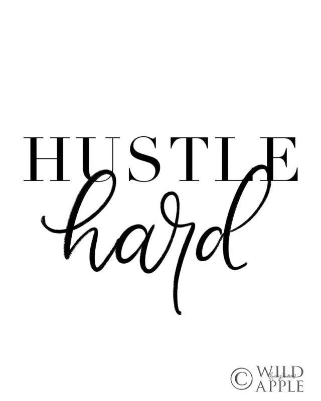 Reproduction of Simple Words VII by Becky Thorns - Wall Decor Art