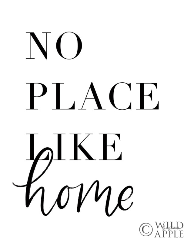 Reproduction of Simple Words VIII by Becky Thorns - Wall Decor Art