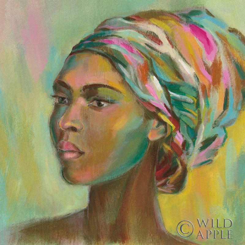 Reproduction of African Woman II by Silvia Vassileva - Wall Decor Art
