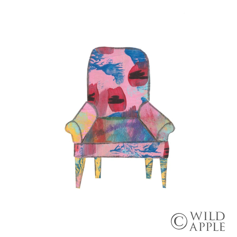 Reproduction of Mod Chairs VII by Courtney Prahl - Wall Decor Art