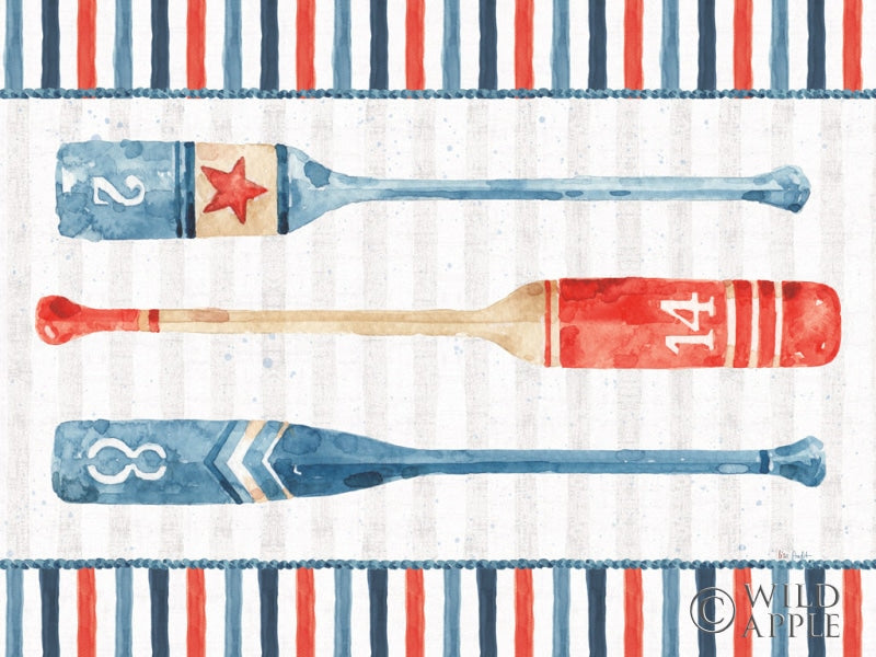 Reproduction of Nautical Life XI v2 by Lisa Audit - Wall Decor Art