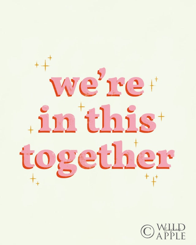 Reproduction of In This Together by Becky Thorns - Wall Decor Art