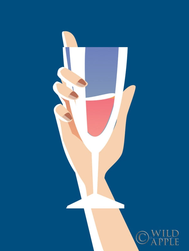 Reproduction of Cocktail Time IV by Omar Escalante - Wall Decor Art