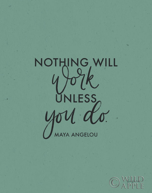 Reproduction of Words of Wisdom II by Becky Thorns - Wall Decor Art