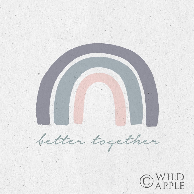 Reproduction of Better Together I by Wild Apple Portfolio - Wall Decor Art