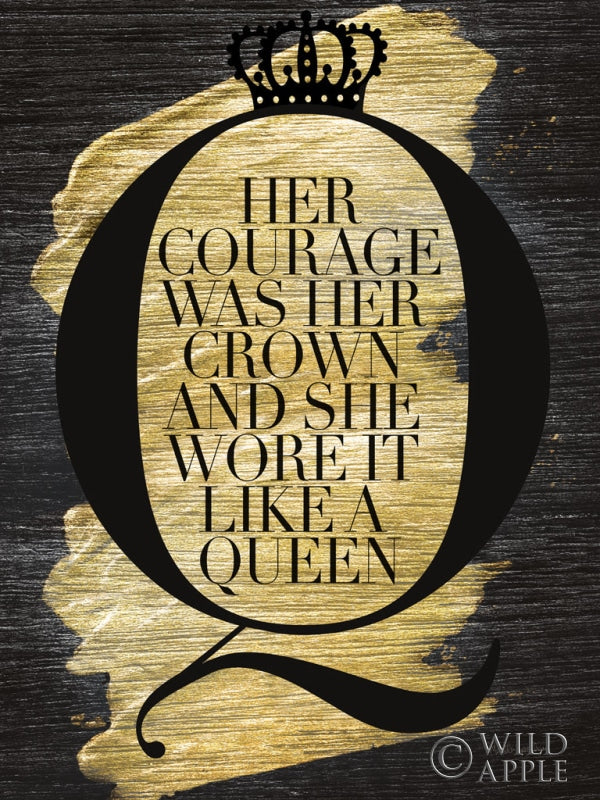 Reproduction of Gilded Life I Crop by Mercedes Lopez Charro - Wall Decor Art