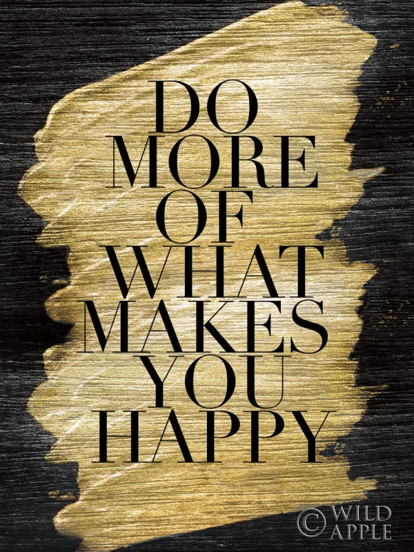 Reproduction of Gilded Life II Crop by Mercedes Lopez Charro - Wall Decor Art