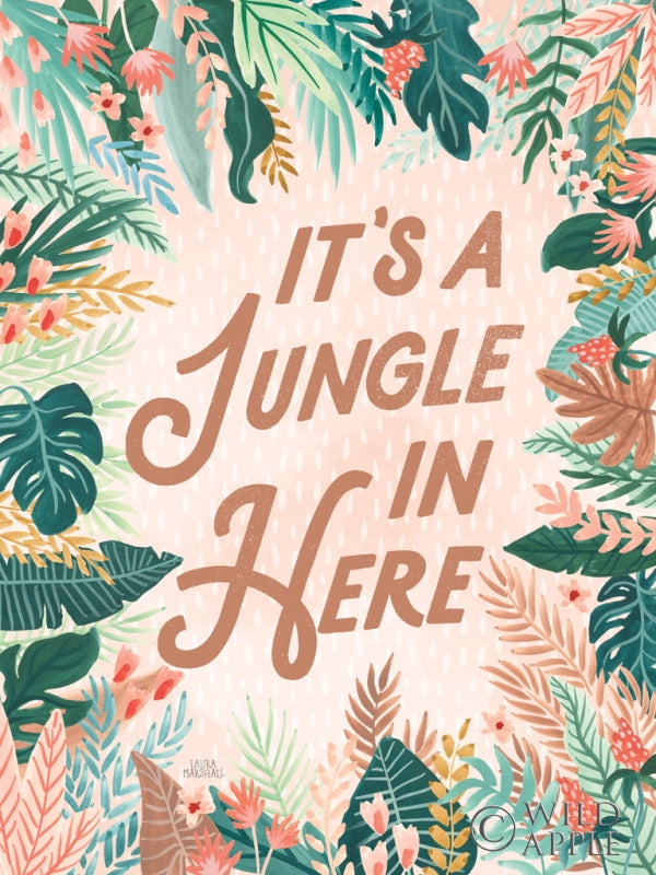 Reproduction of Jungle Hangout VI by Laura Marshall - Wall Decor Art