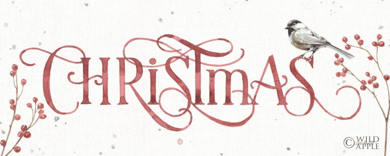 Reproduction of A Christmas Weekend IX No Snowflakes by Lisa Audit - Wall Decor Art