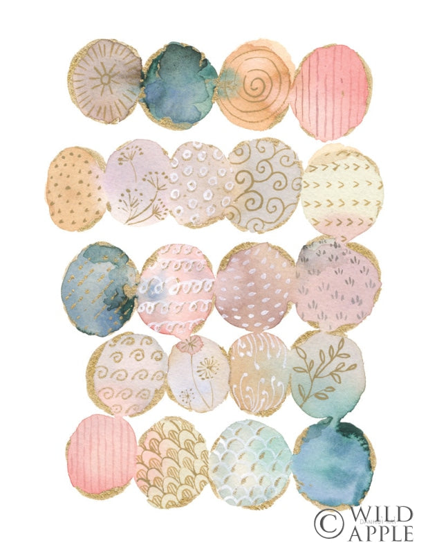 Reproduction of Circle Stories II by Danhui Nai - Wall Decor Art