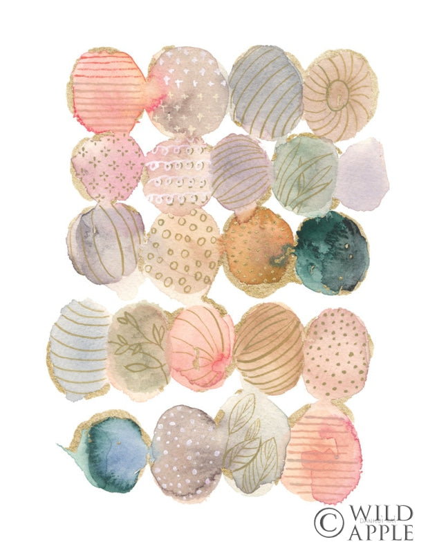 Reproduction of Circle Stories III by Danhui Nai - Wall Decor Art