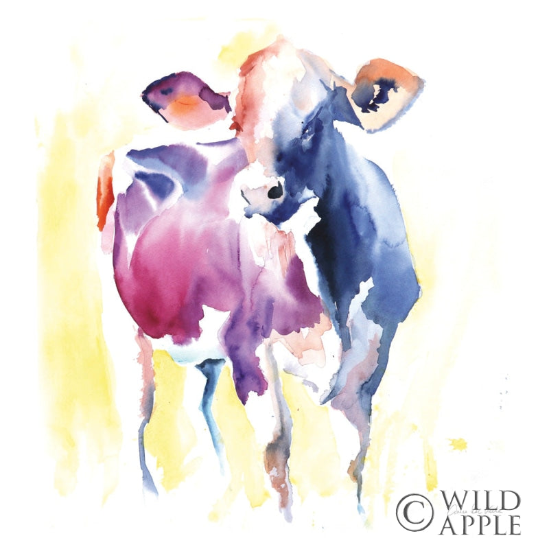 Reproduction of Holstein III by Aimee Del Valle - Wall Decor Art