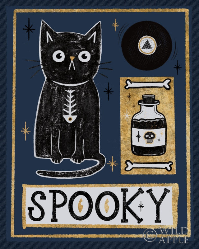 Reproduction of Frightfully Wicked III Dark by Melissa Averinos - Wall Decor Art