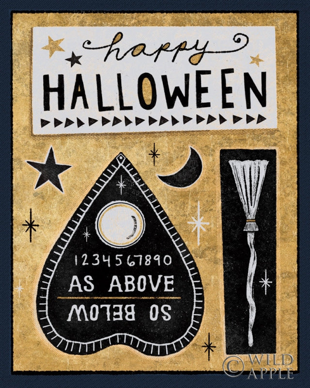 Reproduction of Frightfully Wicked VI Dark by Melissa Averinos - Wall Decor Art