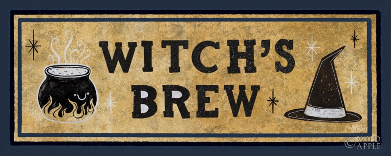 Reproduction of Frightfully Wicked X Dark by Melissa Averinos - Wall Decor Art