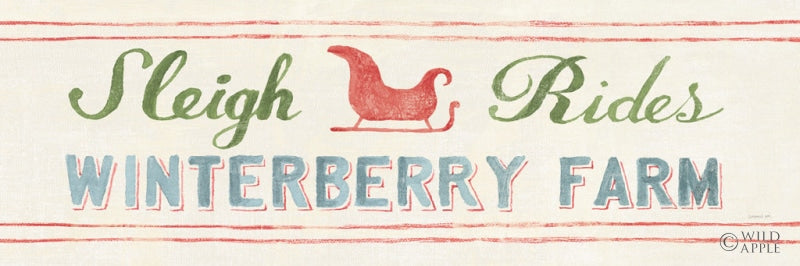 Reproduction of Floursack Holiday Bright VIII v2 by Danhui Nai - Wall Decor Art