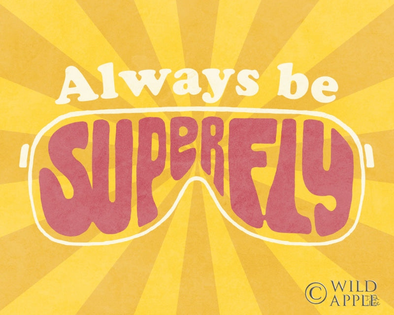 Reproduction of Super Fly I by Dina June - Wall Decor Art