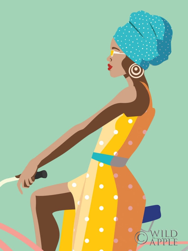 Reproduction of Summer Girl II by Omar Escalante - Wall Decor Art