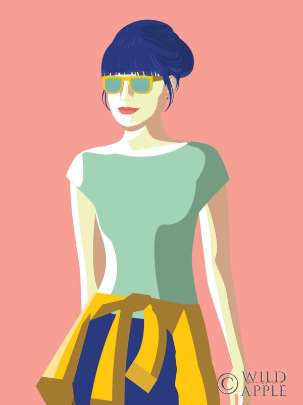 Reproduction of Summer Girl IV by Omar Escalante - Wall Decor Art