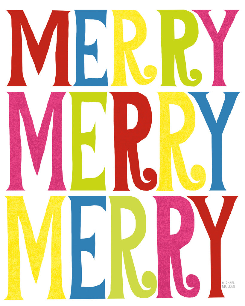 Reproduction of Holiday on Wheels XI with Red by Michael Mullan - Wall Decor Art