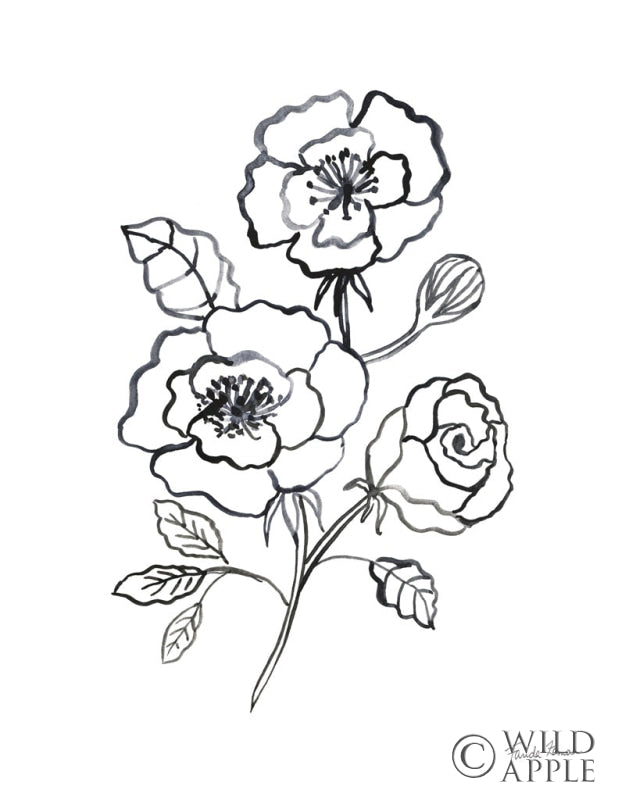 Reproduction of Joyful Peonies I by Farida Zaman - Wall Decor Art