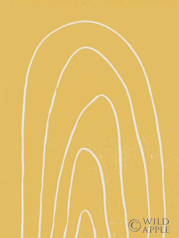 Reproduction of Rainbow Days II by Moira Hershey - Wall Decor Art