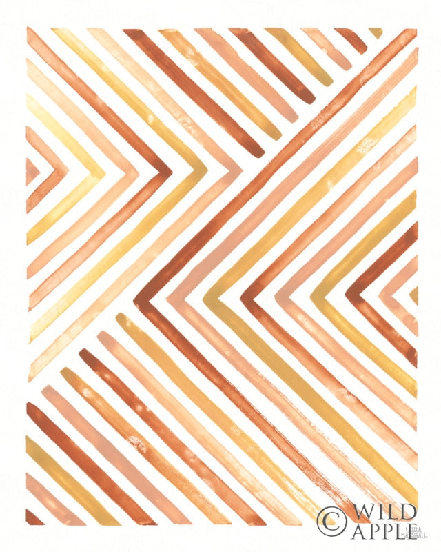 Reproduction of Desert Sunset I by Laura Marshall - Wall Decor Art