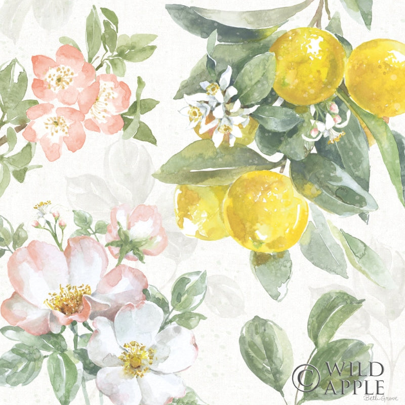 Reproduction of Citrus Charm V by Beth Grove - Wall Decor Art