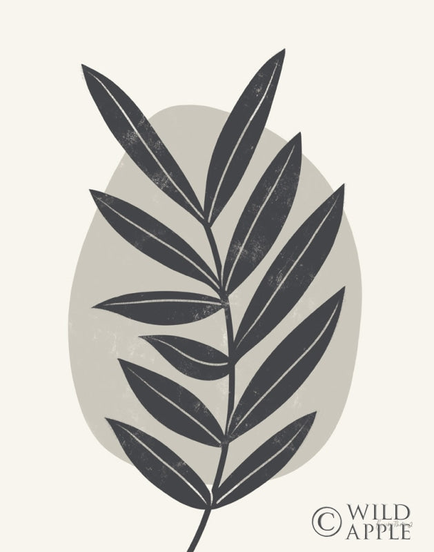 Reproduction of Mid Century Modern II Gray by Becky Thorns - Wall Decor Art