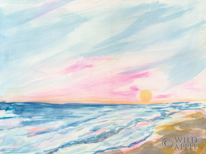 Reproduction of Ocean Sunrise by Sue Schlabach - Wall Decor Art