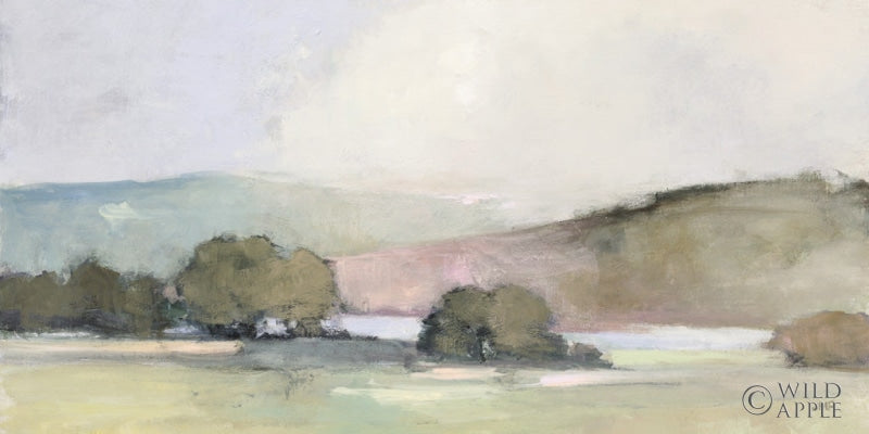 Reproduction of Distant Lake Neutral Crop by Julia Purinton - Wall Decor Art