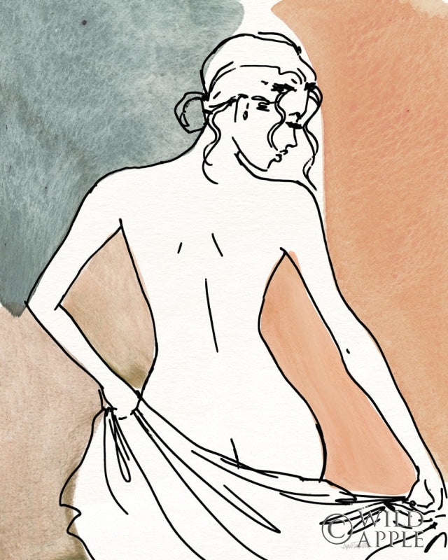 Reproduction of Soft Figures IV by Anne Tavoletti - Wall Decor Art