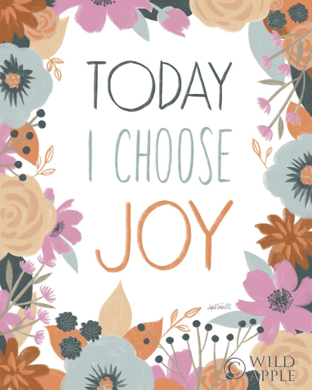 Reproduction of Happy Thoughts II by Anne Tavoletti - Wall Decor Art