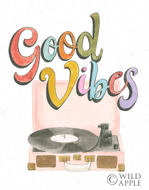 Reproduction of Retro Vibes II by Jenaya Jackson - Wall Decor Art