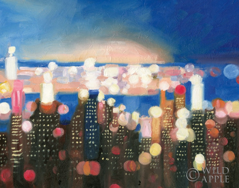 Reproduction of City Lights Crop by James Wiens - Wall Decor Art
