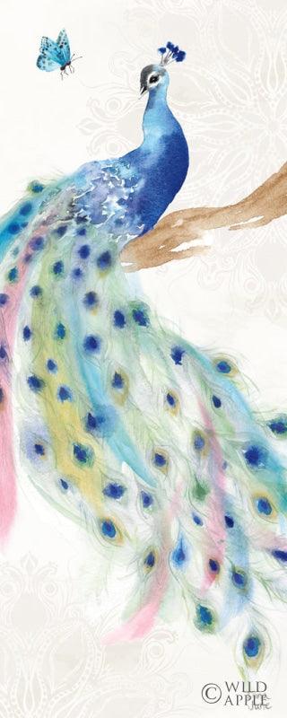 Reproduction of Peacock Glory II by Dina June - Wall Decor Art