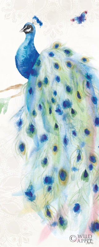 Reproduction of Peacock Glory III by Dina June - Wall Decor Art