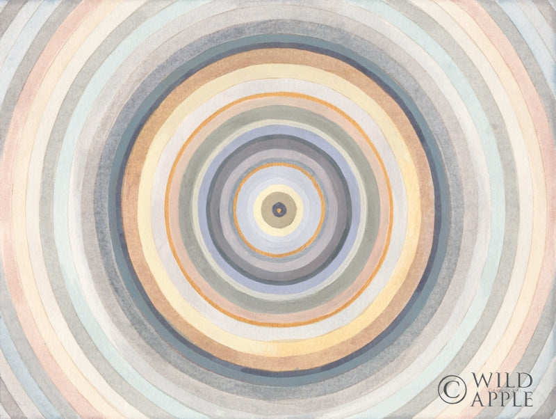 Reproduction of A Peaceful Center by Danhui Nai - Wall Decor Art