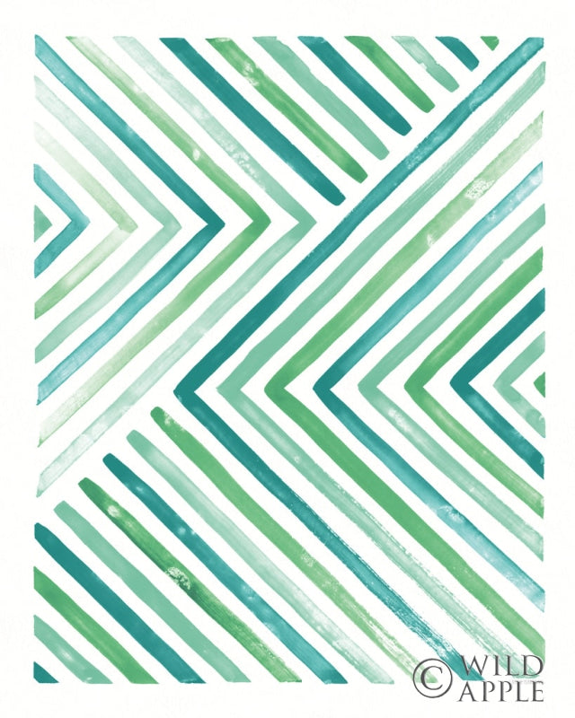 Reproduction of Sea Glass Sunset I by Laura Marshall - Wall Decor Art