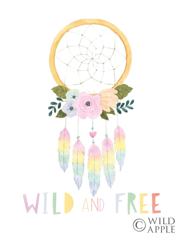 Reproduction of Lets Chase Rainbows IX Free by Jenaya Jackson - Wall Decor Art