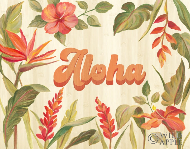 Reproduction of Tropical Garden VIII by Silvia Vassileva - Wall Decor Art