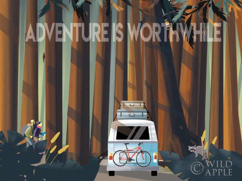 Reproduction of Into the Woods by Omar Escalante - Wall Decor Art