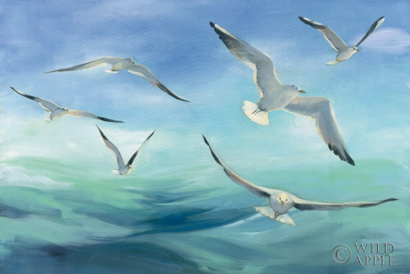 Reproduction of Sea Flight by Julia Purinton - Wall Decor Art