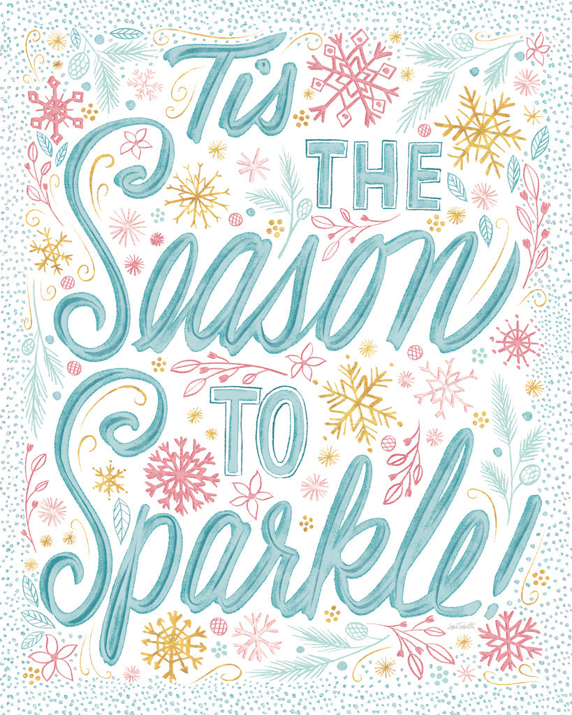 Reproduction of Season to Sparkle I Bright by Anne Tavoletti - Wall Decor Art
