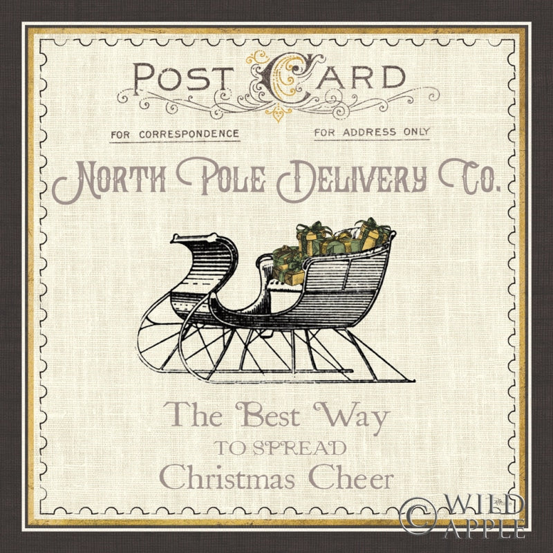 Reproduction of North Pole Express II Neutral by Pela Studio - Wall Decor Art