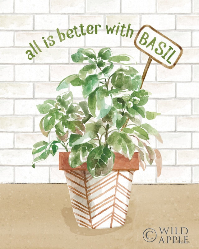 Reproduction of Herb Garden II by Beth Grove - Wall Decor Art