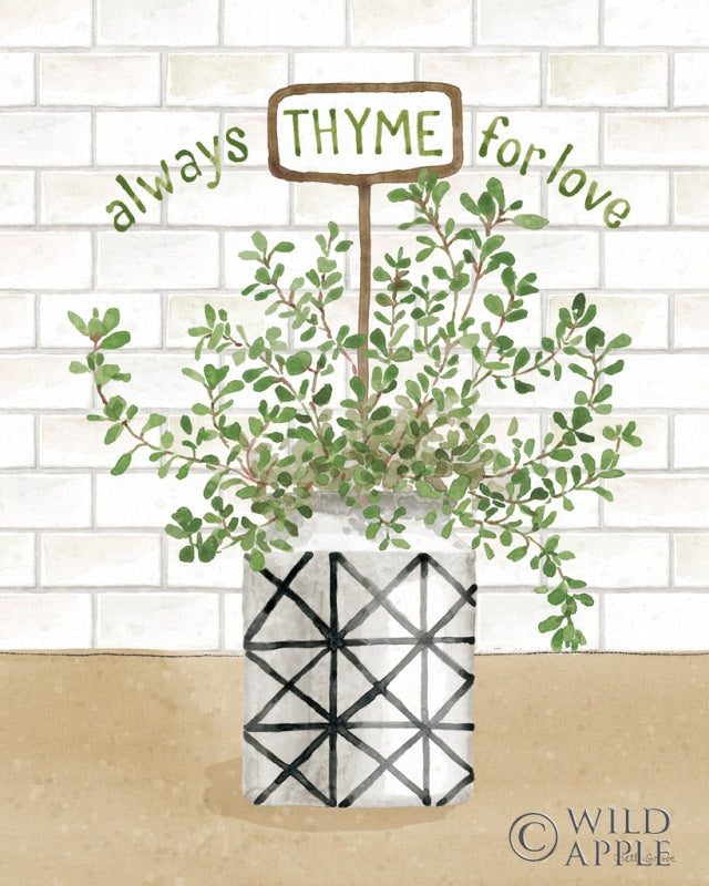 Reproduction of Herb Garden III by Beth Grove - Wall Decor Art